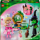 Lego 75682 böse Elphaba- und Glinda-Figuren