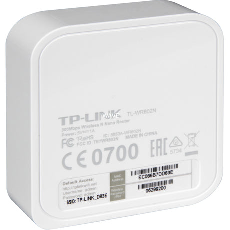 Tp-Link TL-WR802N WLAN-N-Nano-Router 300 MBit/s
