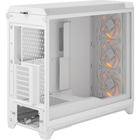 Fractal Design Meshify 3 XL RGB Big Tower Gehäuse (weiß | 2x USB-A | 1x USB-C | RGB | gehärtetes Glas)
