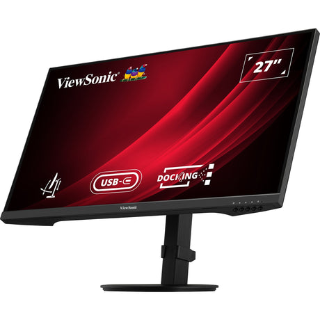 Viewsonic VG2709u-2k Docking-Monitor mit zwei Lautsprechern und Daisy Chain 27 (schwarz (matt), 1x HDMI, 1x Display-Port, 1x Display-Port-Ausgang, USB-C, USB-A, 100 Hz)