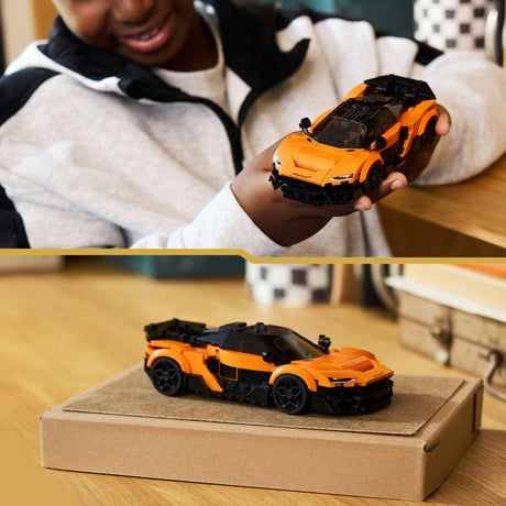 Lego® Speed Champions McLaren W1 – der echte Supersportwagen mit 1 Minifigur – Rennwagen – 77257