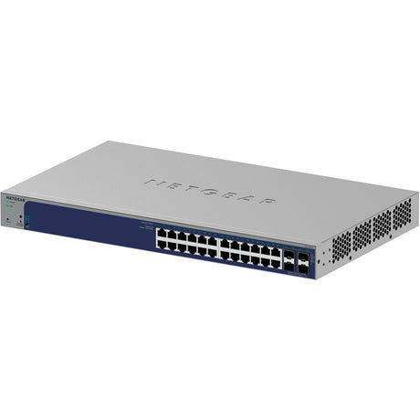 Netgear 24-Port-Gigabit-Smart-Switch mit 4 SFP+-Ports (grau, 10 GB)