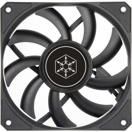 Silverstone Air Slimmer 120 Gehäuselüfter (schwarz, 120 x 15 x 120 mm, PWM)
