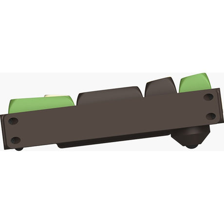 Iqunix F97 Happy Ape kabellose mechanische Tastatur (braun, US-Layout (QWERTY), Cherry MX Rot, 96 %, RGB-LEDs, Hot-Swap-fähig, PBT, 2,4 GHz | Bluetooth 5.1 | USB-C)