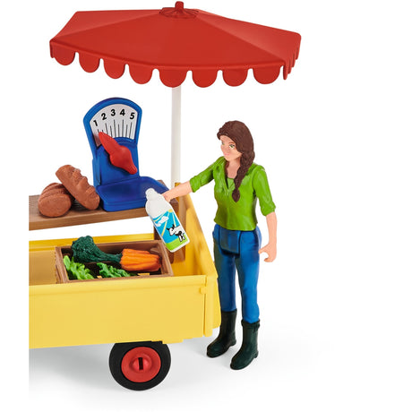 Schleich Bauernhofwelt – mobile Bauernhof-Ständer-Spielfigur