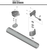 Shimano Steps BM-EN600 Akkuhalterung für Unterrohr