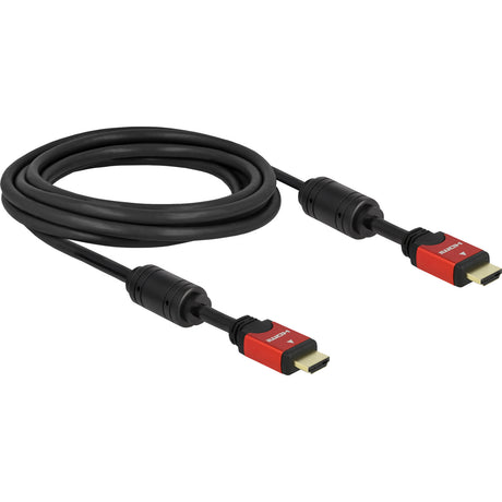 Delock High Speed HDMI – HDMI a Stecker > HDMI a Stecker Kabel (schwarz, 3 Meter)