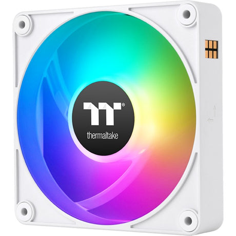 Thermaltake CT120 EX Reverse Argb Sync PC-Lüfter Snow (3-Lüfter-Pack) Gehäuselüfter (weiß, 3 Stück, 120 x 120 x 25 mm, PWM)
