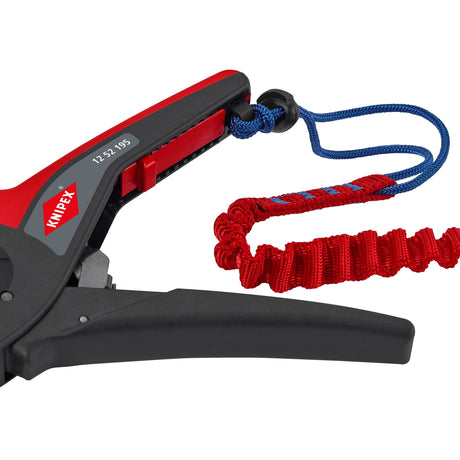Automatische Abisolierzange von Knipex | Länge 195 mm | 0,08-16 (awg 28-5) mm² | 1 Stück - 12 52 195 - 12 52 195