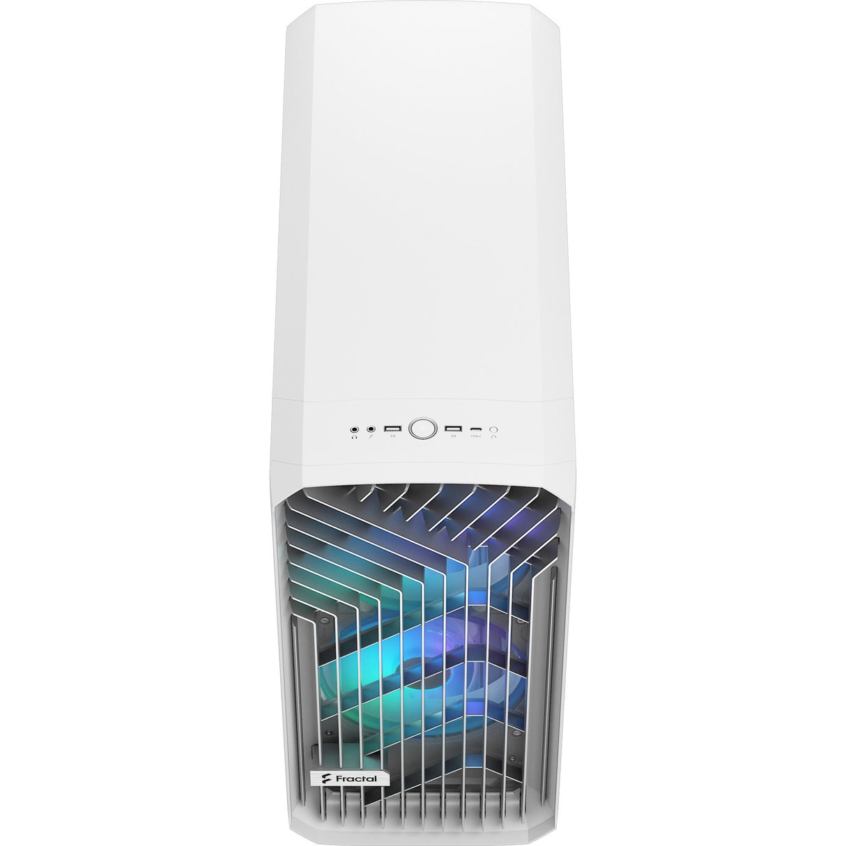 Fraktales Design Torrent White RGB TG Clear Tönung