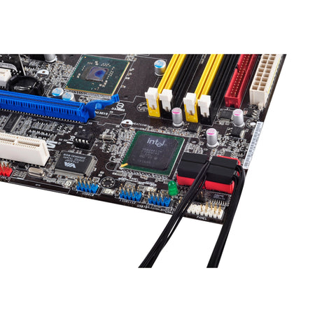 Silverstone SATA III-Kabel 30 cm (schwarz, 6 GB, Low-Profile-Anschluss, CP11B-300)
