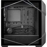 Cooler Master TD500 Max Midi-Tower-Gehäuse (Gunmetal | 2x USB-A | 1x USB-C | RGB | Gehärtetes Glas)