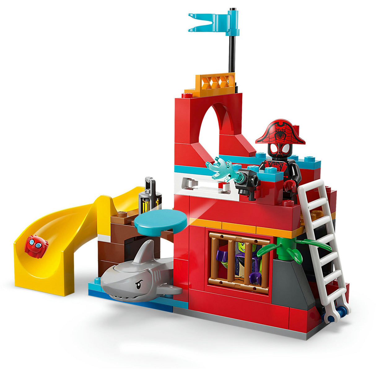 Lego Marvel – Team Spidey Piratenschiff, Konstruktionsspielzeug (11208)