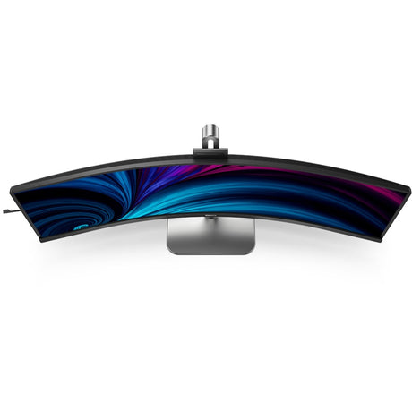 Philips 49b2u6900ch 48,8 gebogener Ultrawide-Monitor (Dunkelgrau-Silber, 2x HDMI, Display-Port, 4x USB-A, 3x USB-C, RJ-45)