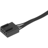 Silverstone Air Slimmer 90 ArGB Gehäuselüfter (schwarz, 92 x 92 x 15 mm, PWM)
