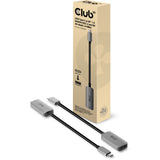 Club 3D USB Typ C – DP1.4 Aktiver Adapter (Grau)