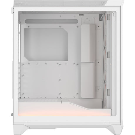 Fractal Design Meshify 3 Ambience Pro RGB Midi-Tower-Gehäuse (weiß | 2x USB-A | 1x USB-C | RGB | gehärtetes Glas)