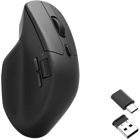 Keychron m6-a1 kabellose Maus (schwarz, 100 – 26.000 dpi, USB-C Bluetooth 5.1 2,4 GHz)