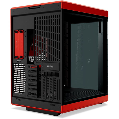 Hyte y70 Touch Infinity Midi-Tower-Gehäuse (schwarz | 2x USB-A | 1x USB-C | gehärtetes Glas)