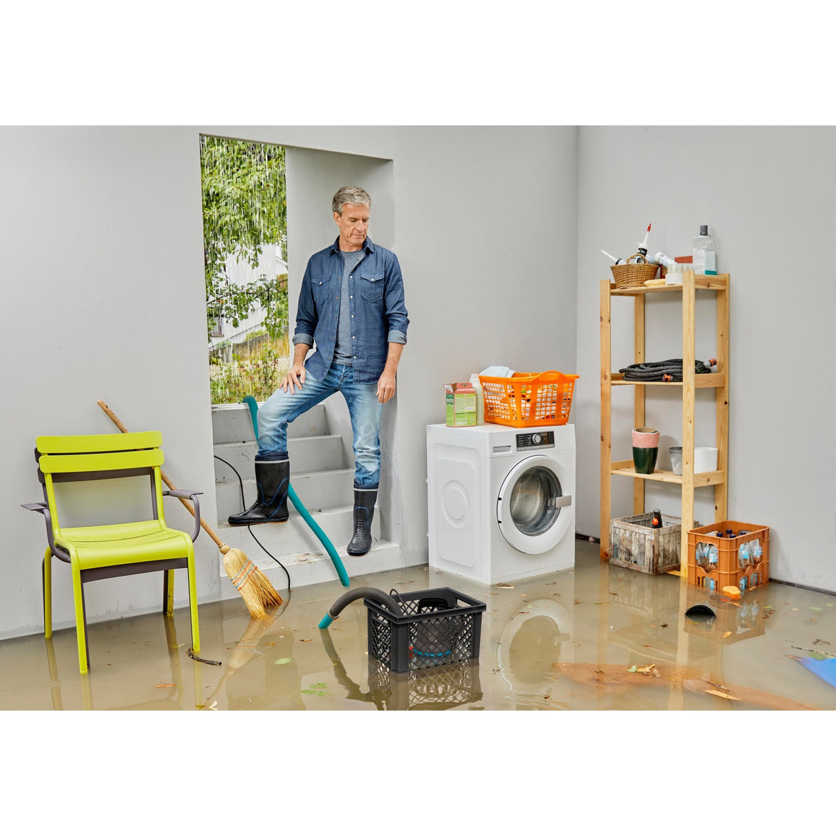 GARDENA Schmutzwasserpumpe 9000 Set