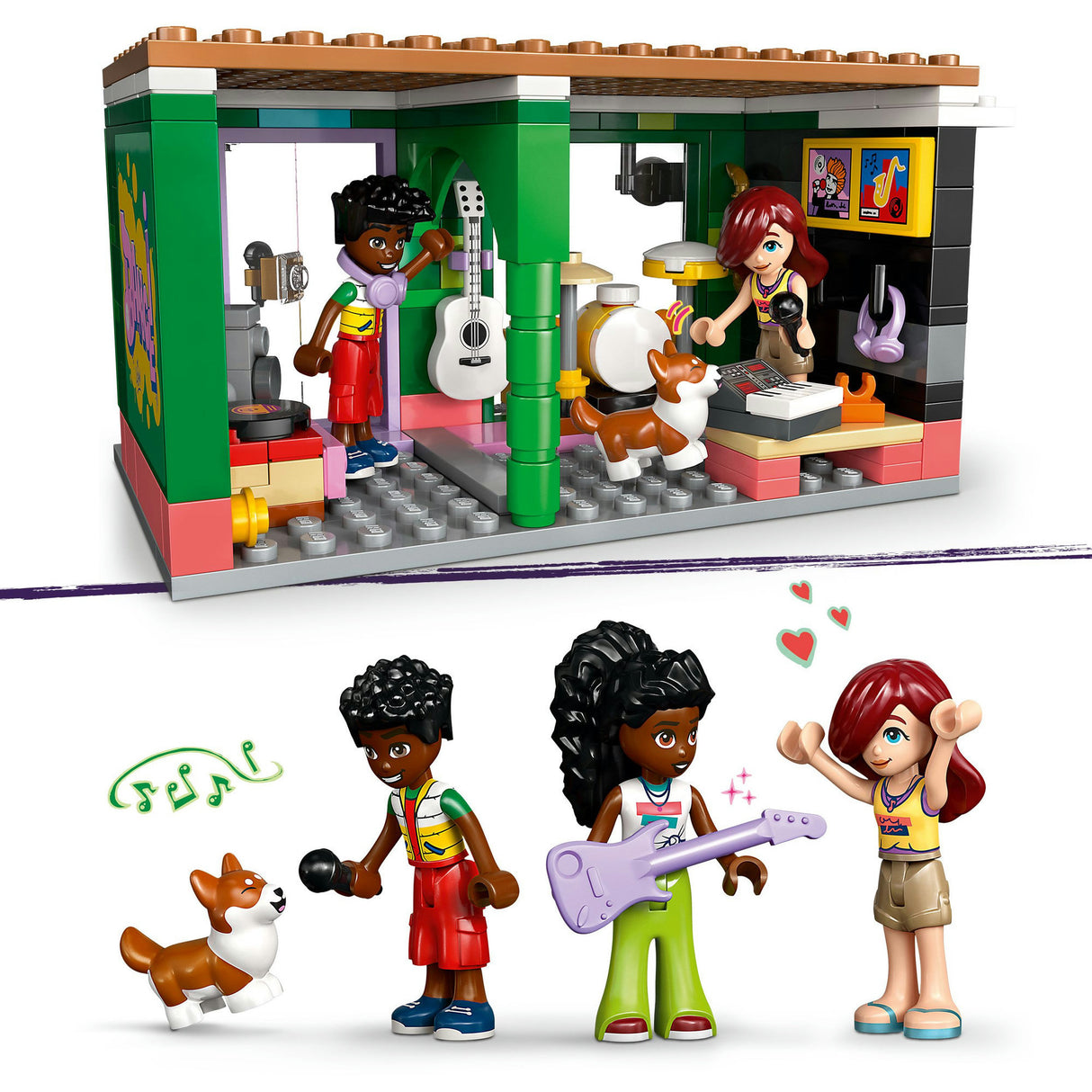 Lego Friends 42653 Musikladen und Wohnung