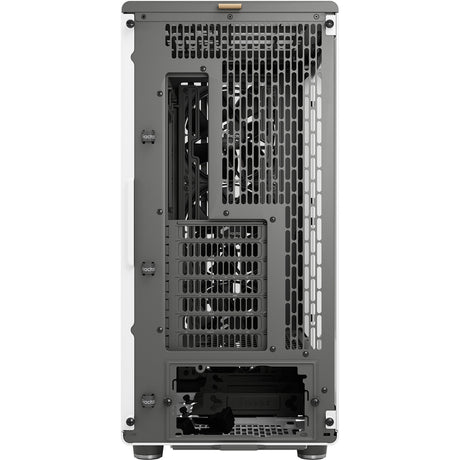 Fractal Design North XL RC Chalk White TG Clear Midi-Tower-Gehäuse (weiße Holzfarbe | 2x USB-A | 1x USB-C | gehärtetes Glas)