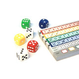 White Goblin Games Qwixx Würfelspiel (niederländisch, 2 - 5 Spieler, 15 Minuten, ab 8 Jahren)