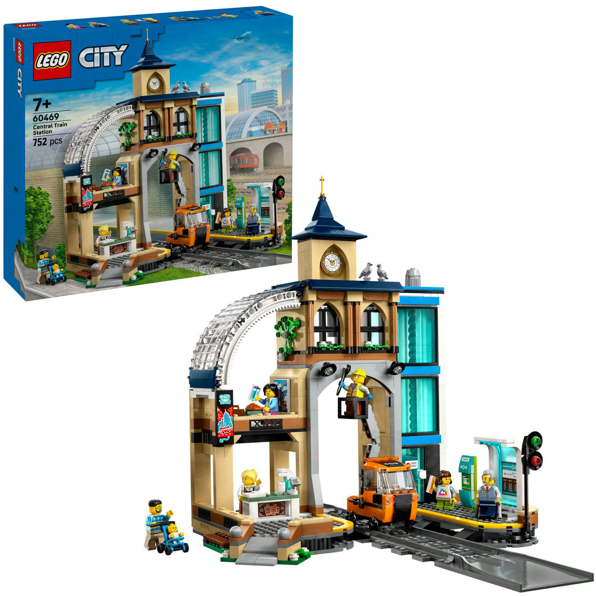 Lego City 60469 Hauptbahnhof