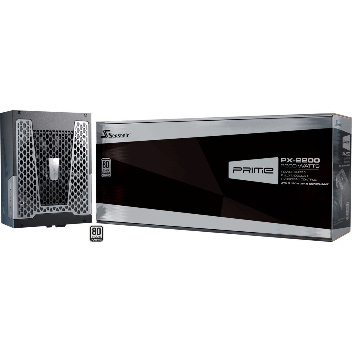 Seasonic Prime PX-2200 modulares 2200-Watt-Netzteil (4x 12VHPWR, 4x PCIE)