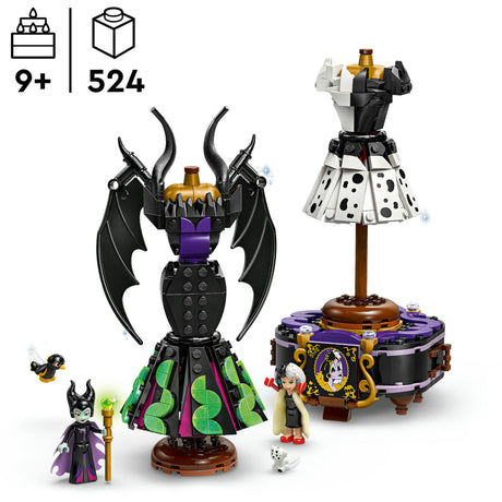 Lego® Disney Villains – Maleficent und Cruella de Vils Kleider – 43262