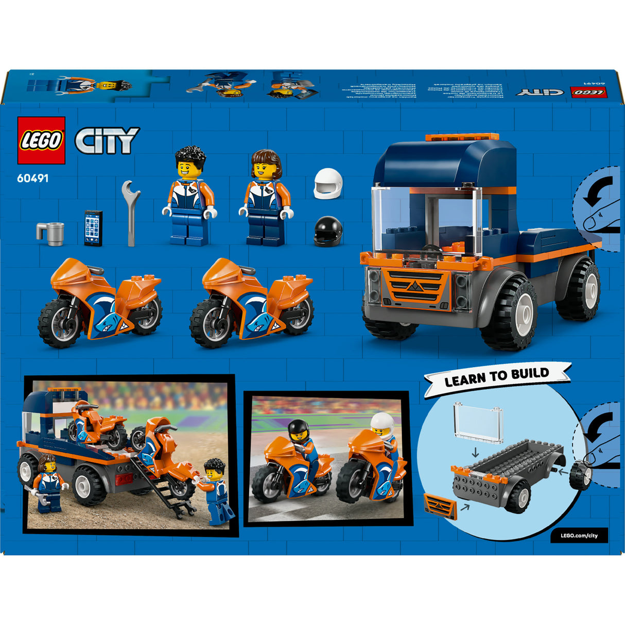 Lego City 60491 Motorradtransporter