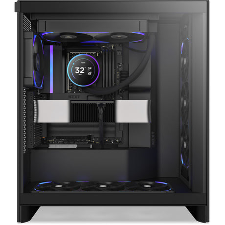 Nzxt Performance Fan F280x RGB-Gehäuselüfter (schwarz, 2 Stück, 280 x 140 x 30 mm, PWM)