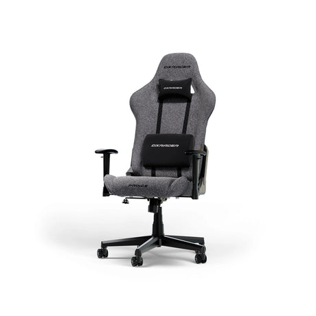Dxracer Prince L Gaming-Stuhl aus grauem Stoff (Grau)