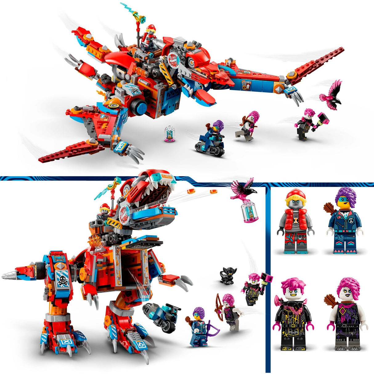 Lego Dreamzzz 71484 Coopers Roboter-Dinosaurier c. rex