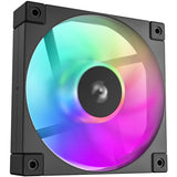 Deepcool fd12 argb case fans (zwart, 3 stuks, 120 x 120 x 25 mm, pwm, 3 stuks, 4-pins pwm fan-connector)
