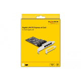 Delock Delock PCI Express X4 Card 4 x RJ45 Gigabit LAN
