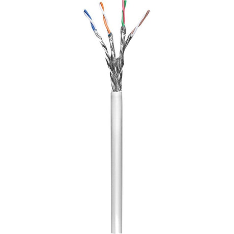 Goobay Netzwerkkabel RJ-45 S FTP mit Cat.6 (grau, 305 Meter)