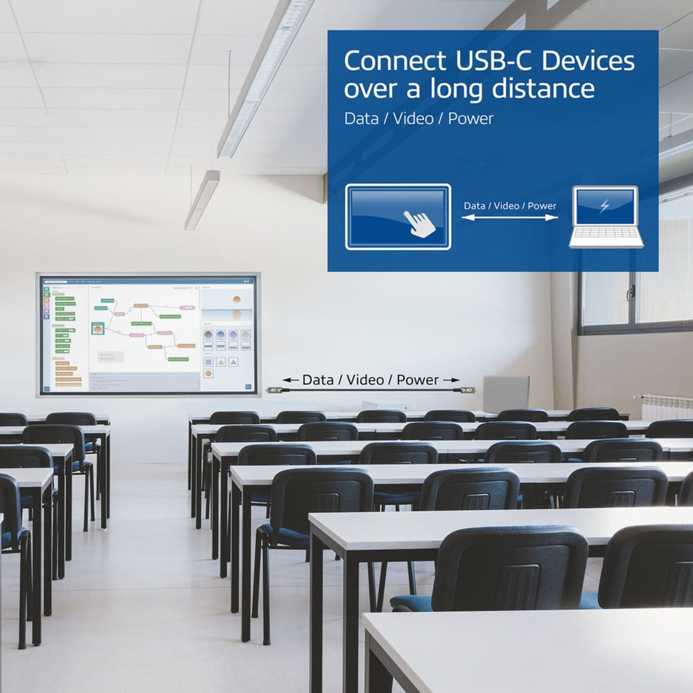 ACT Connectivity Connectivity USB-C 3.2 GEN2 Active Optical Cable (AOC) Connectes