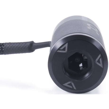 Alphacool es Durchfluss- und Temperatursensor High Flow (schwarz)