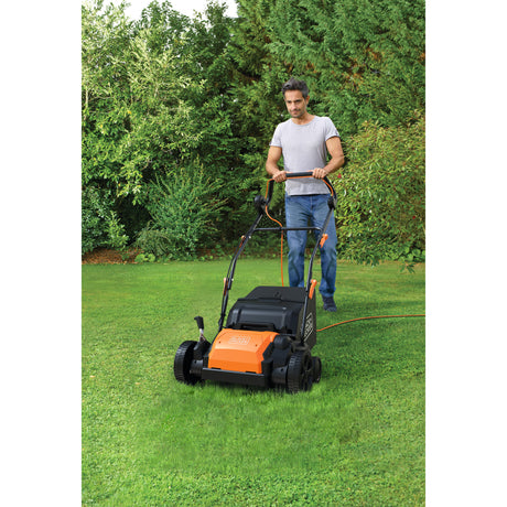Black+Decker Vertikutierer 1200 W Vertikutierer und Belüfter Beoep320-qs