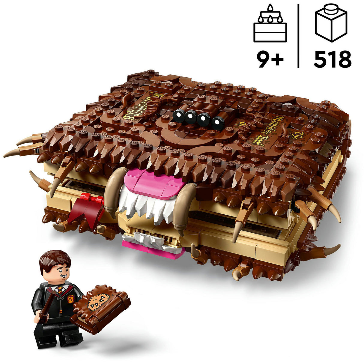 Lego Harry Potter, das monströse Monsterbuchspielzeug – 76449