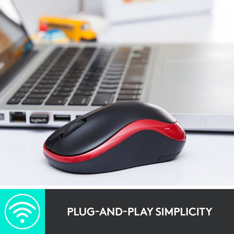 Maus logitech m185 grau, schwarz