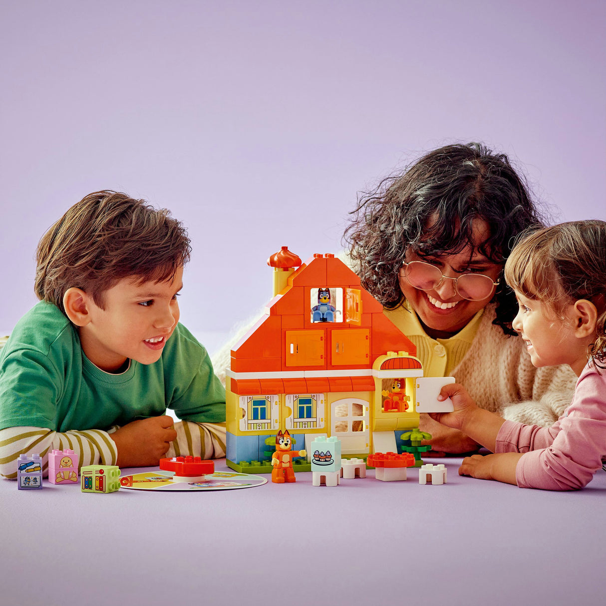 Lego Duplo 10459 Haus von Bluey und ihrer Familie mit Memory-Spiel
