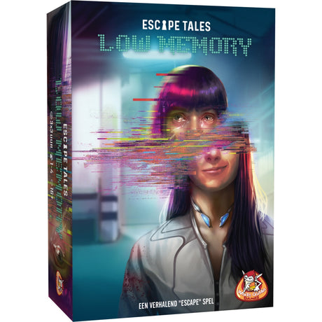 White Goblin Games Escape Tales: Low-Memory-Kartenspiel (Niederländisch, 1 – 4 Spieler, 180 Minuten, ab 12 Jahren)