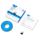 Cudy ac650 kabelloser Dualband-Mini-USB-Adapter