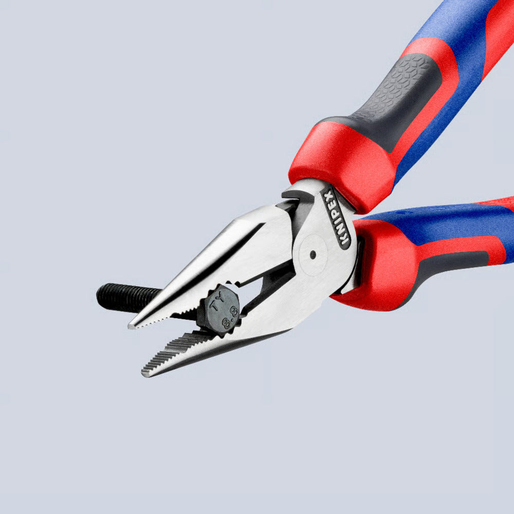 Knipex Spitzkombizange Kombizange (rot blau)