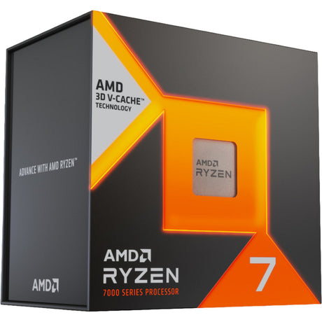 AMD Ryzen 7 7700x3D, 4 GHz (4,5 GHz Turbo Boost) Sockel AM5-Prozessor (entsperrt, verpackt)