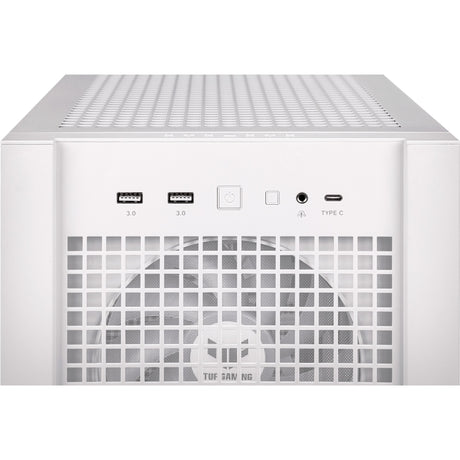 Asus TUF Gaming GT302 ArGB Midi-Tower-Gehäuse (weiß | 2x USB-A | 1x USB-C | RGB | gehärtetes Glas)