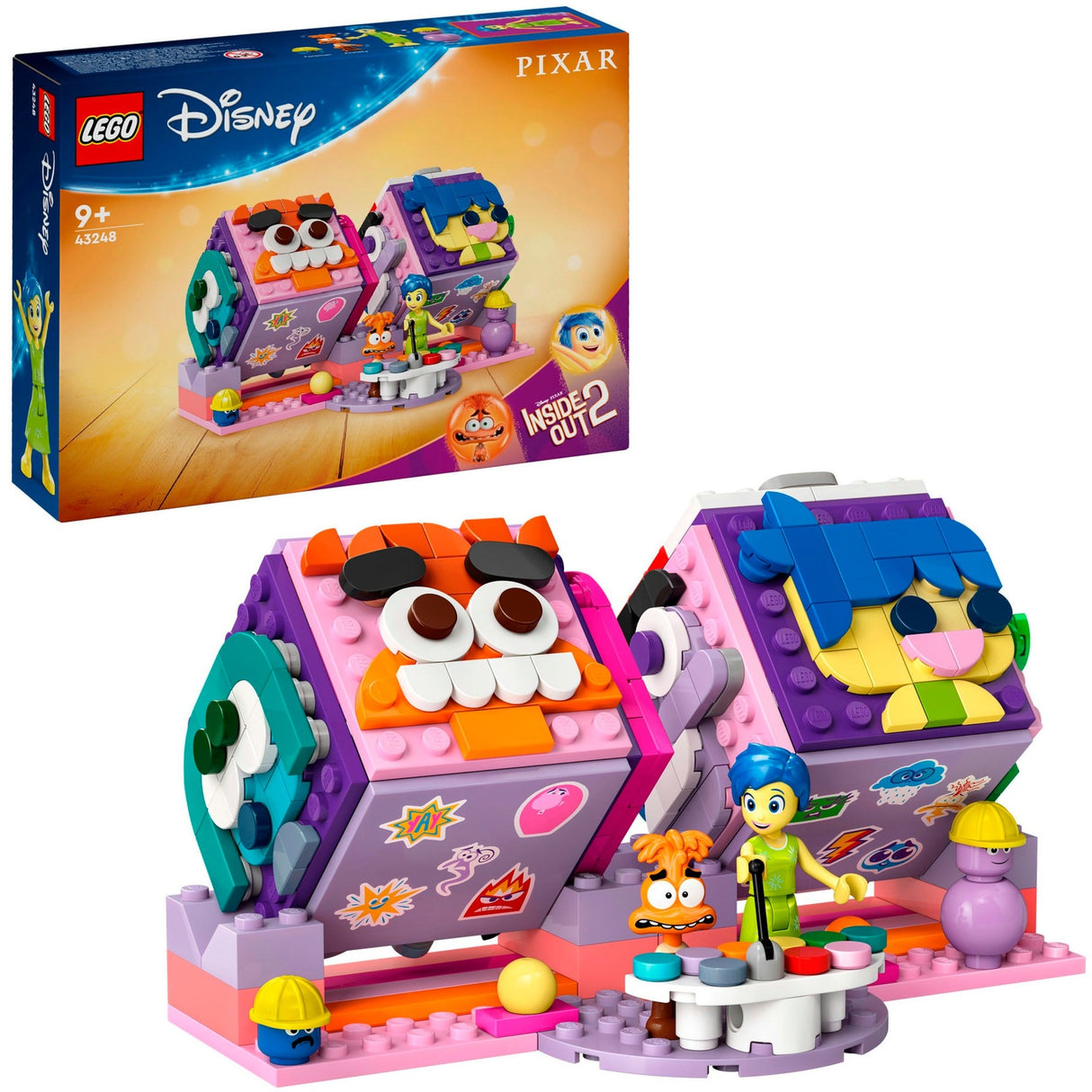 Lego Disney 43248 Inside Out 2 Stimmungswürfel