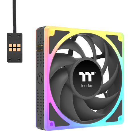 Thermaltake Magcurve 360 Ultra Arbb Sync AIO Flüssigkeitskühler Wasserkühlung (Schwarz)